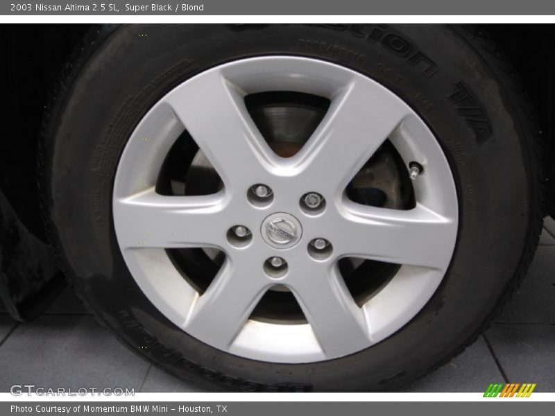 Super Black / Blond 2003 Nissan Altima 2.5 SL