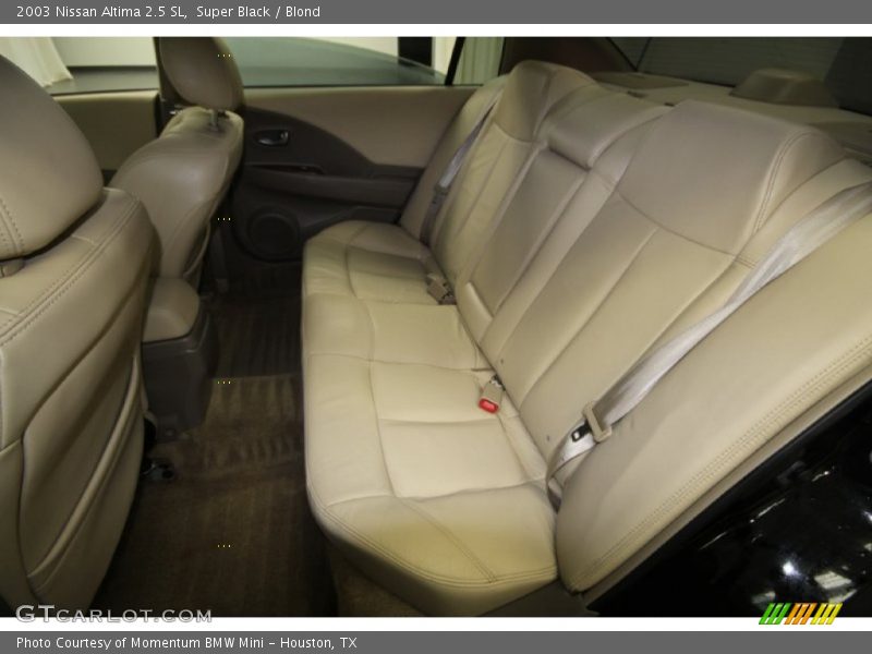 Super Black / Blond 2003 Nissan Altima 2.5 SL