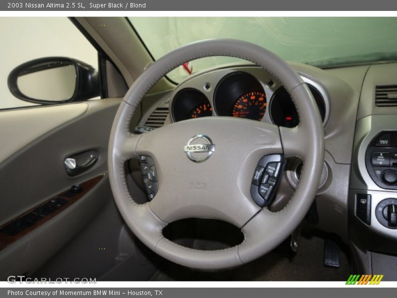 Super Black / Blond 2003 Nissan Altima 2.5 SL
