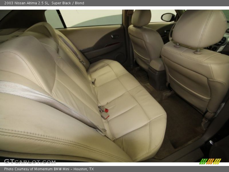 Super Black / Blond 2003 Nissan Altima 2.5 SL