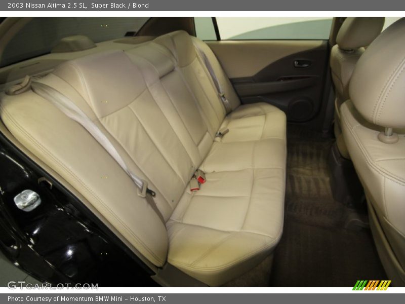 Super Black / Blond 2003 Nissan Altima 2.5 SL