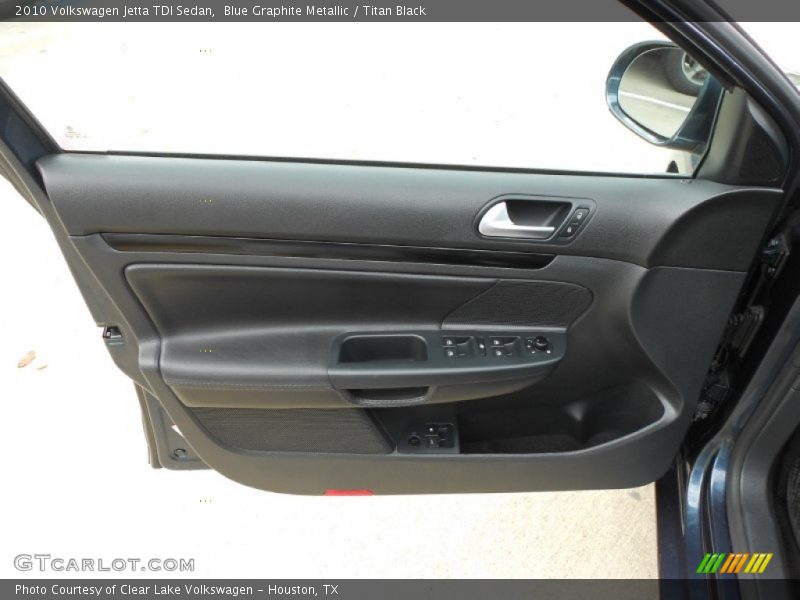 Blue Graphite Metallic / Titan Black 2010 Volkswagen Jetta TDI Sedan