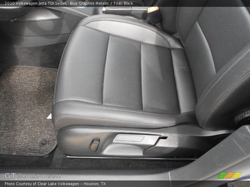 Blue Graphite Metallic / Titan Black 2010 Volkswagen Jetta TDI Sedan