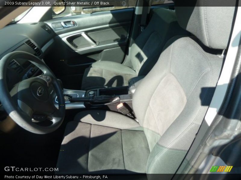 Quartz Silver Metallic / Off Black 2009 Subaru Legacy 3.0R