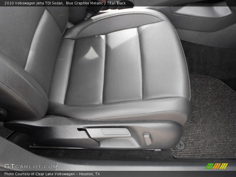 Blue Graphite Metallic / Titan Black 2010 Volkswagen Jetta TDI Sedan