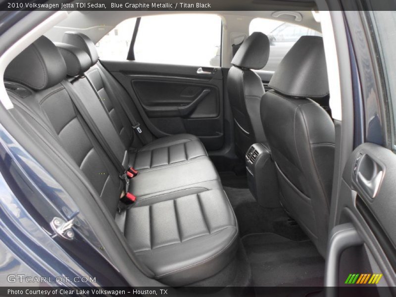 Blue Graphite Metallic / Titan Black 2010 Volkswagen Jetta TDI Sedan