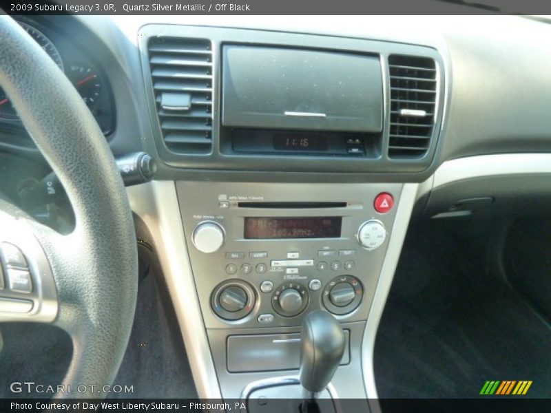 Quartz Silver Metallic / Off Black 2009 Subaru Legacy 3.0R