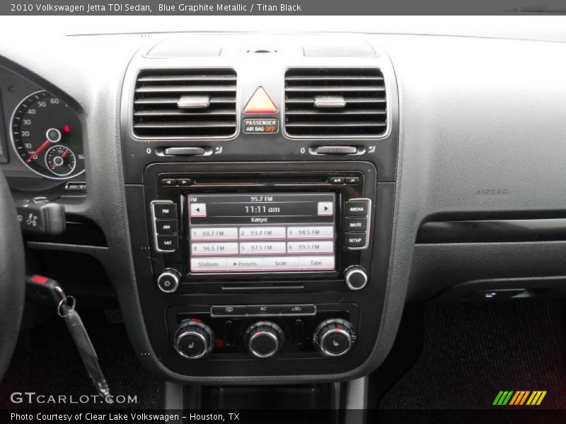 Blue Graphite Metallic / Titan Black 2010 Volkswagen Jetta TDI Sedan