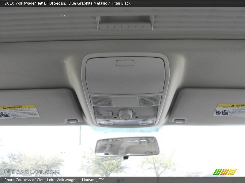 Blue Graphite Metallic / Titan Black 2010 Volkswagen Jetta TDI Sedan