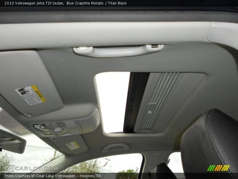 Blue Graphite Metallic / Titan Black 2010 Volkswagen Jetta TDI Sedan