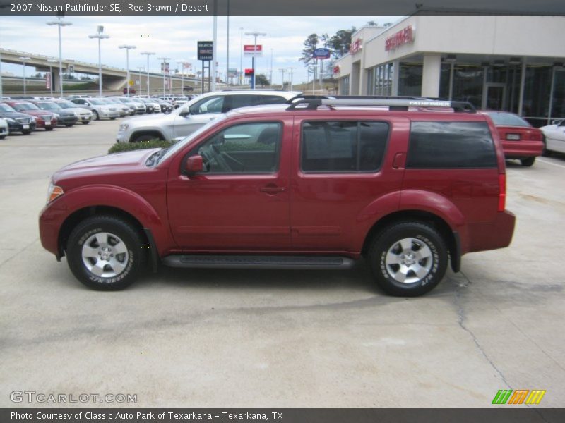 Red Brawn / Desert 2007 Nissan Pathfinder SE