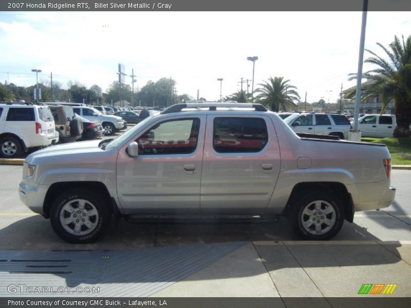 Billet Silver Metallic / Gray 2007 Honda Ridgeline RTS