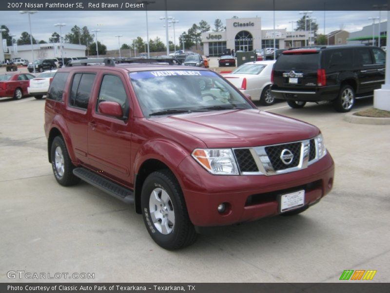 Red Brawn / Desert 2007 Nissan Pathfinder SE