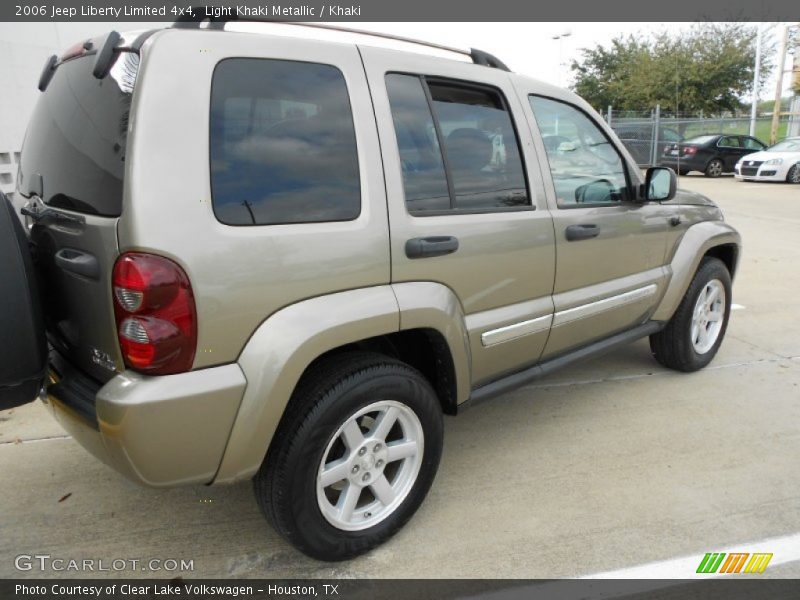 Light Khaki Metallic / Khaki 2006 Jeep Liberty Limited 4x4
