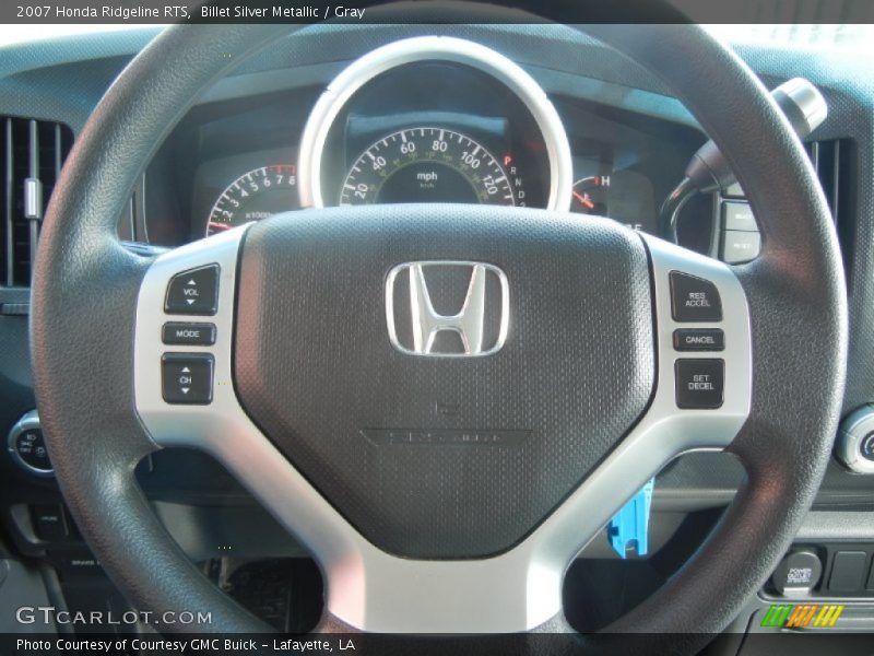 Billet Silver Metallic / Gray 2007 Honda Ridgeline RTS