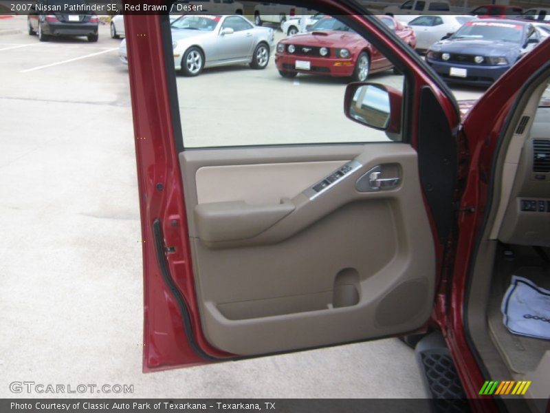 Red Brawn / Desert 2007 Nissan Pathfinder SE