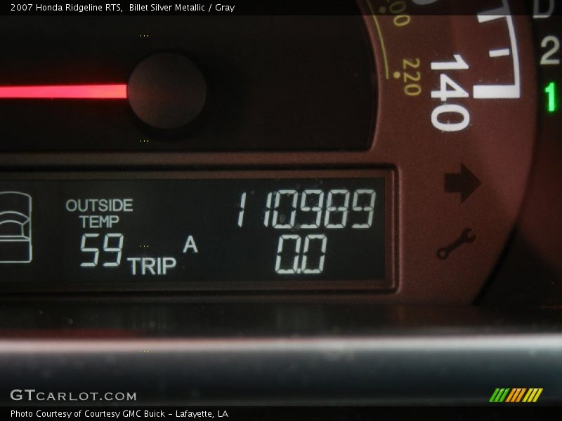 Billet Silver Metallic / Gray 2007 Honda Ridgeline RTS