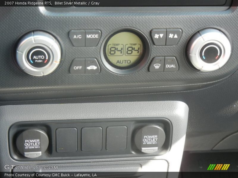 Billet Silver Metallic / Gray 2007 Honda Ridgeline RTS