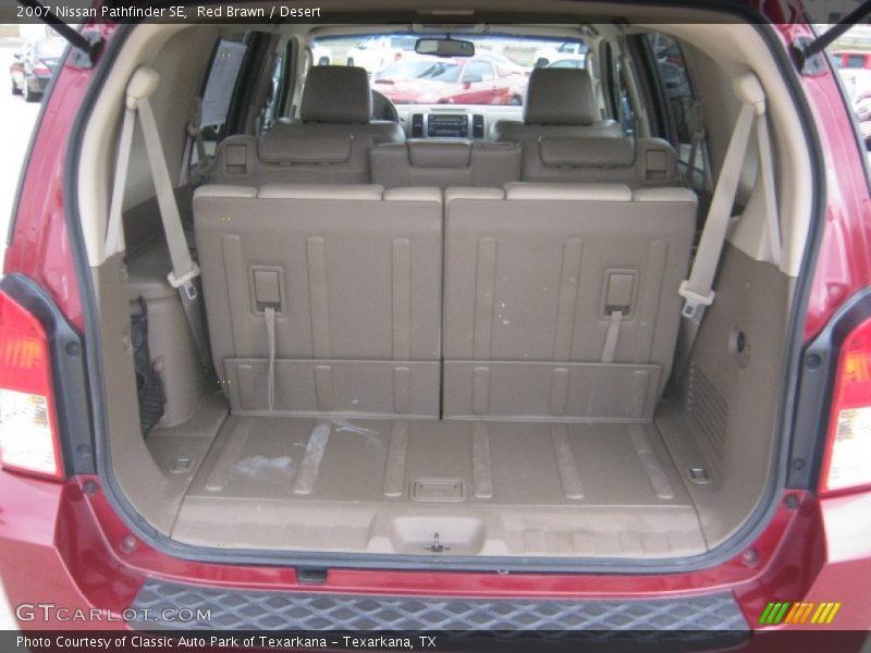Red Brawn / Desert 2007 Nissan Pathfinder SE