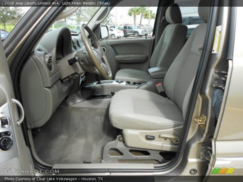 Light Khaki Metallic / Khaki 2006 Jeep Liberty Limited 4x4