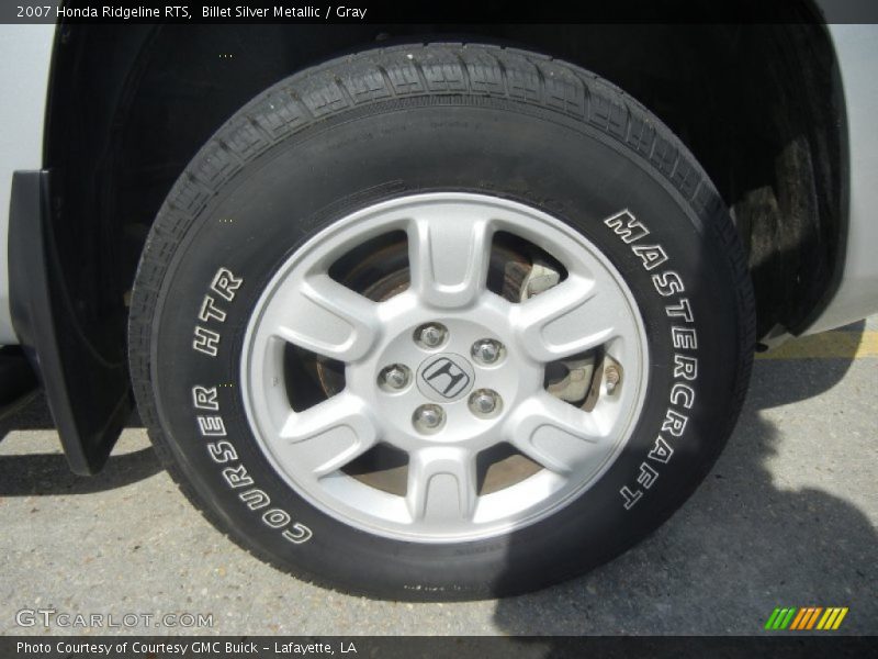 Billet Silver Metallic / Gray 2007 Honda Ridgeline RTS