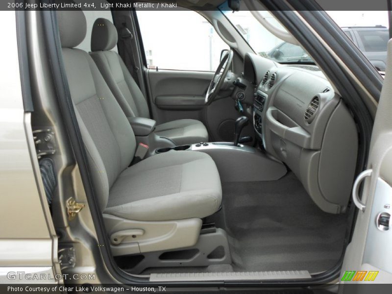 Light Khaki Metallic / Khaki 2006 Jeep Liberty Limited 4x4