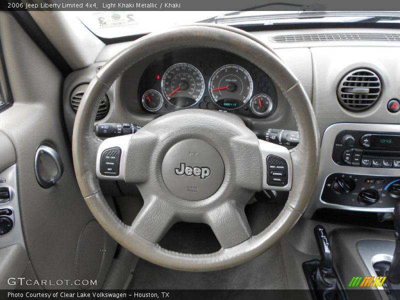 Light Khaki Metallic / Khaki 2006 Jeep Liberty Limited 4x4