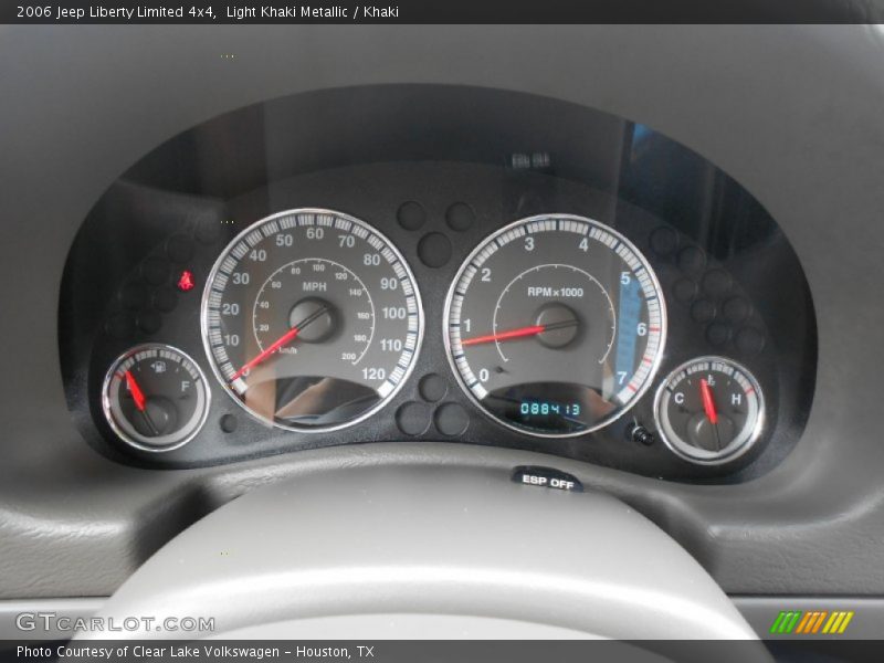 Light Khaki Metallic / Khaki 2006 Jeep Liberty Limited 4x4