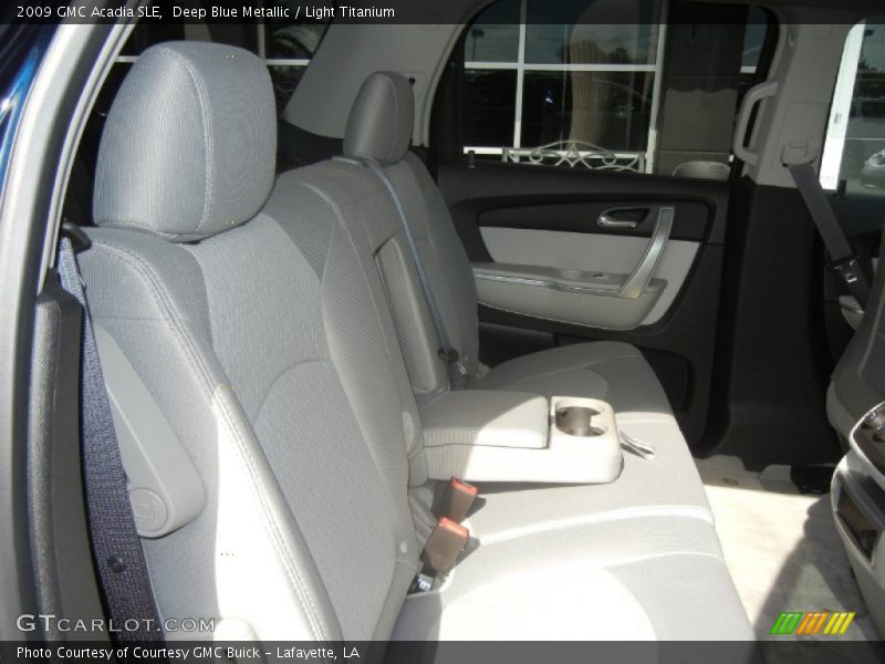 Deep Blue Metallic / Light Titanium 2009 GMC Acadia SLE