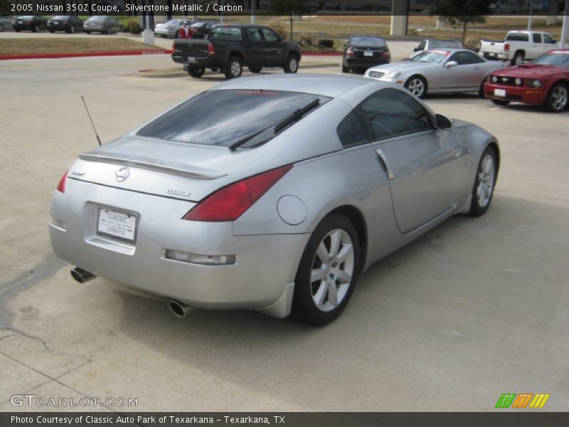 Silverstone Metallic / Carbon 2005 Nissan 350Z Coupe