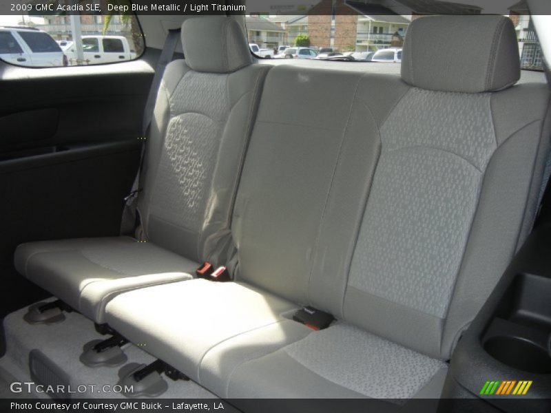 Deep Blue Metallic / Light Titanium 2009 GMC Acadia SLE