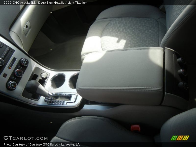 Deep Blue Metallic / Light Titanium 2009 GMC Acadia SLE