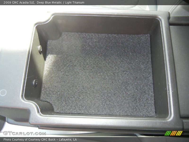 Deep Blue Metallic / Light Titanium 2009 GMC Acadia SLE