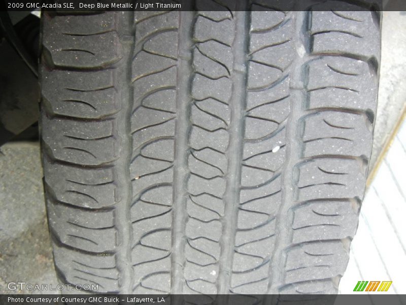 Deep Blue Metallic / Light Titanium 2009 GMC Acadia SLE