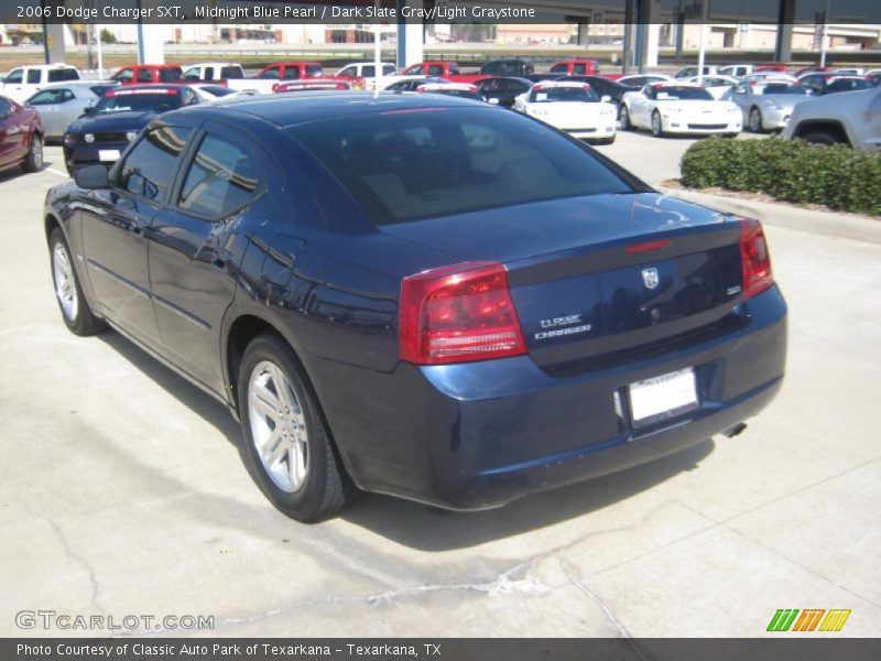 Midnight Blue Pearl / Dark Slate Gray/Light Graystone 2006 Dodge Charger SXT