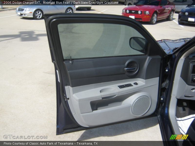 Midnight Blue Pearl / Dark Slate Gray/Light Graystone 2006 Dodge Charger SXT