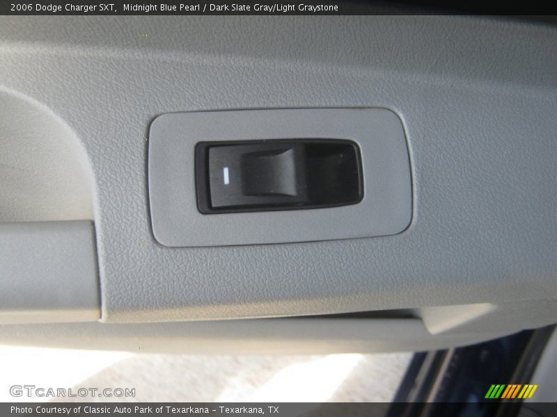 Midnight Blue Pearl / Dark Slate Gray/Light Graystone 2006 Dodge Charger SXT
