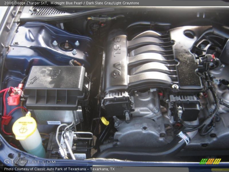 Midnight Blue Pearl / Dark Slate Gray/Light Graystone 2006 Dodge Charger SXT