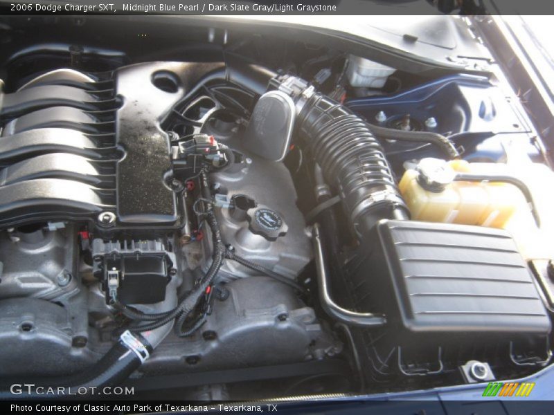 Midnight Blue Pearl / Dark Slate Gray/Light Graystone 2006 Dodge Charger SXT