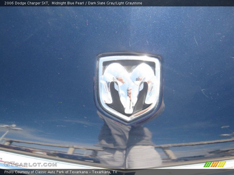Midnight Blue Pearl / Dark Slate Gray/Light Graystone 2006 Dodge Charger SXT