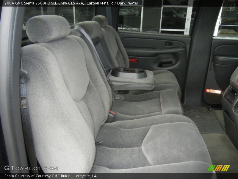 Carbon Metallic / Dark Pewter 2004 GMC Sierra 2500HD SLE Crew Cab 4x4