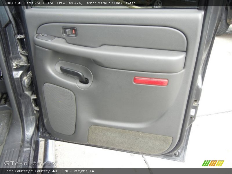 Carbon Metallic / Dark Pewter 2004 GMC Sierra 2500HD SLE Crew Cab 4x4