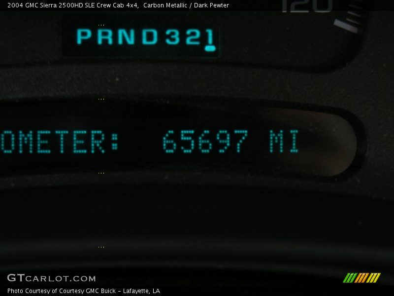 Carbon Metallic / Dark Pewter 2004 GMC Sierra 2500HD SLE Crew Cab 4x4