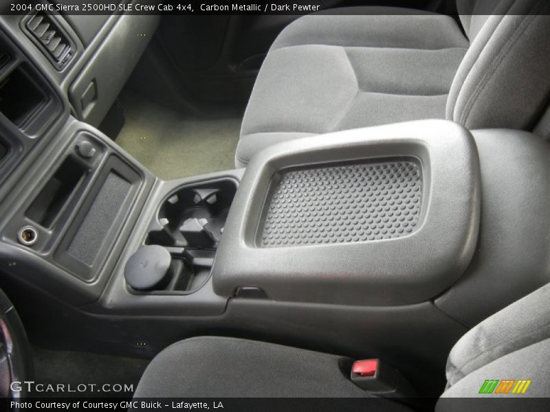 Carbon Metallic / Dark Pewter 2004 GMC Sierra 2500HD SLE Crew Cab 4x4