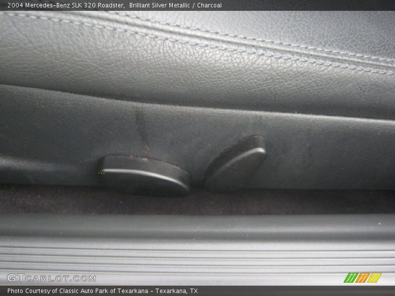Brilliant Silver Metallic / Charcoal 2004 Mercedes-Benz SLK 320 Roadster