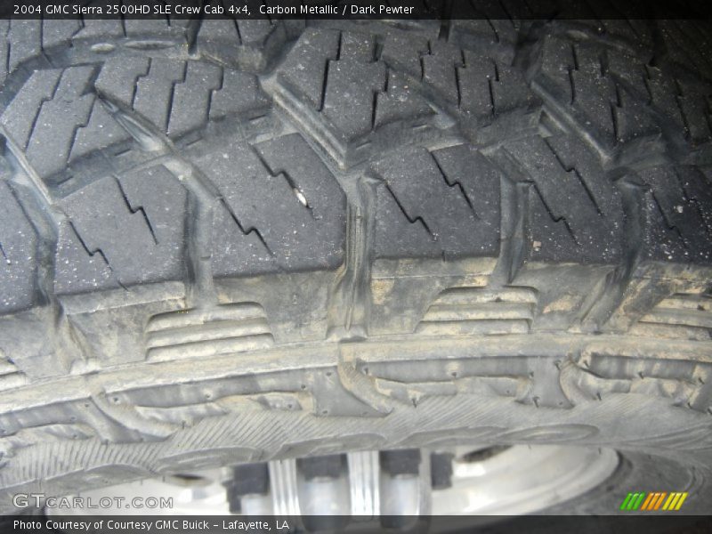 Carbon Metallic / Dark Pewter 2004 GMC Sierra 2500HD SLE Crew Cab 4x4