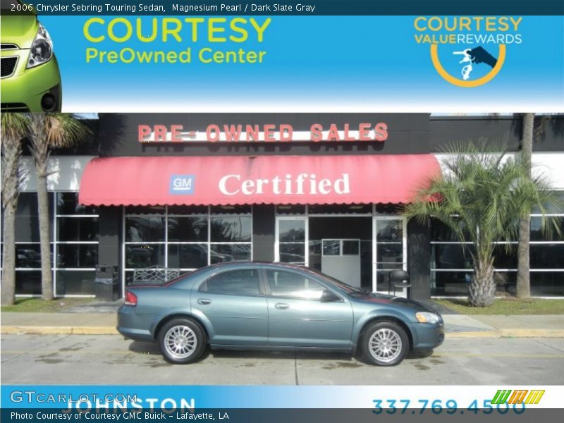Magnesium Pearl / Dark Slate Gray 2006 Chrysler Sebring Touring Sedan