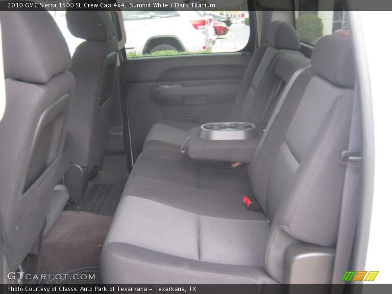 Summit White / Dark Titanium 2010 GMC Sierra 1500 SL Crew Cab 4x4