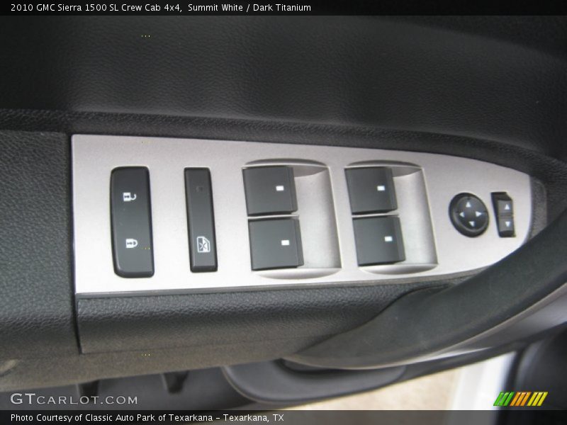 Summit White / Dark Titanium 2010 GMC Sierra 1500 SL Crew Cab 4x4
