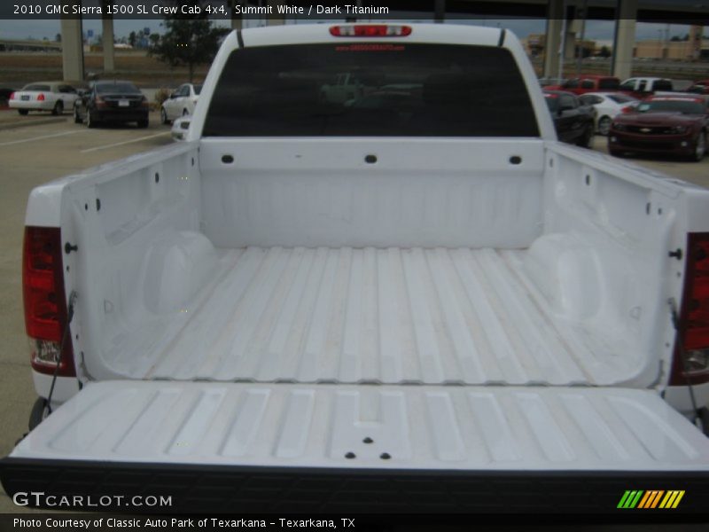 Summit White / Dark Titanium 2010 GMC Sierra 1500 SL Crew Cab 4x4